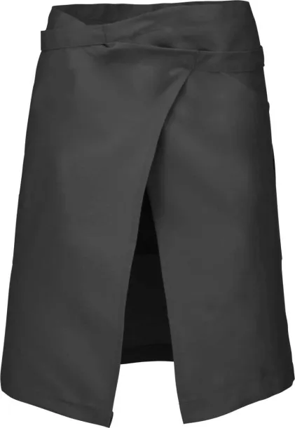  COTTON MID-LENGTH APRON - Kariban Tamno siva