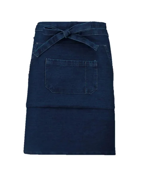  COTTON MID-LENGTH APRON - Kariban Denim