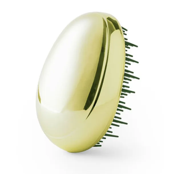  Anti-tangle hairbrush gold