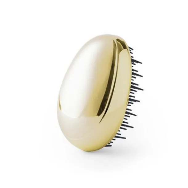  Anti-tangle hairbrush gold