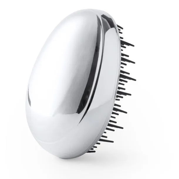  Anti-tangle hairbrush silver