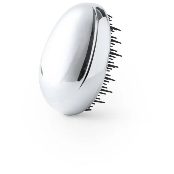  Anti-tangle hairbrush silver