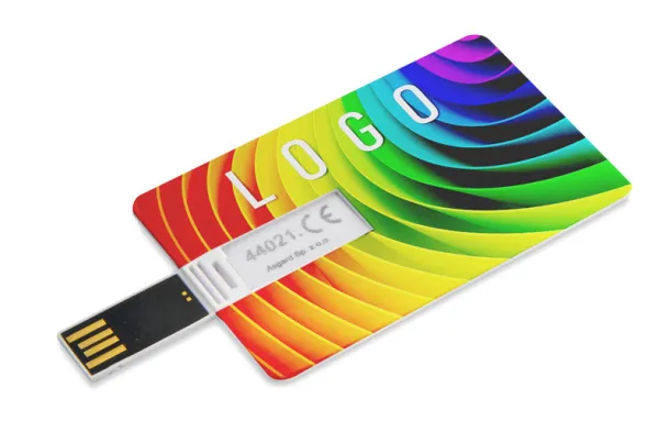 KARTA USB credit card memorijski stick 8 GB White