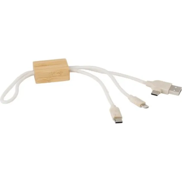  Charging cable, hanger brown