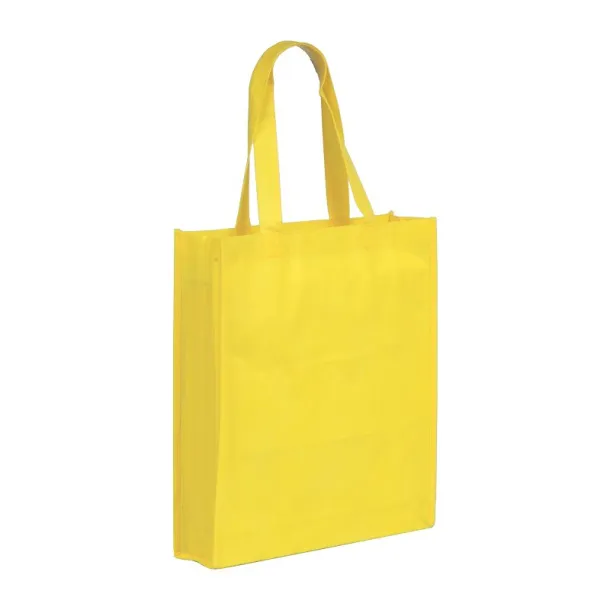 NON shopping bag made of nonwoven fabric Yellow