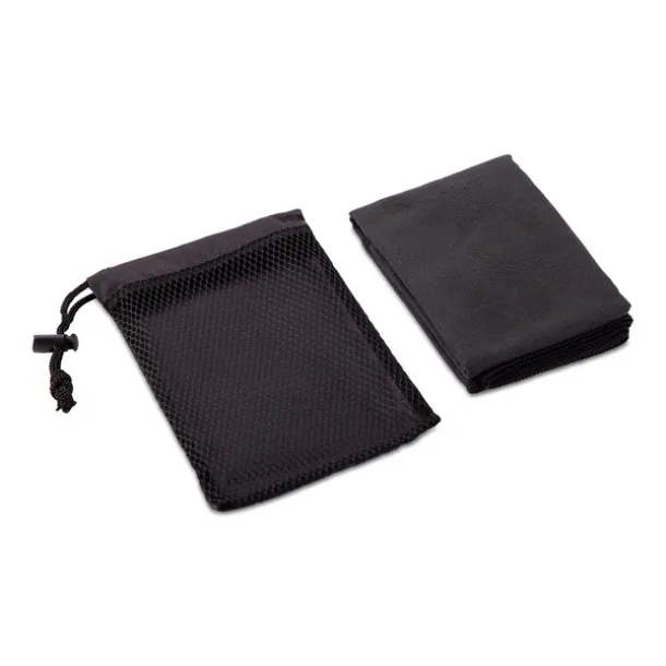 FRISKY Sportski ručnik, 200 g/m² Crna