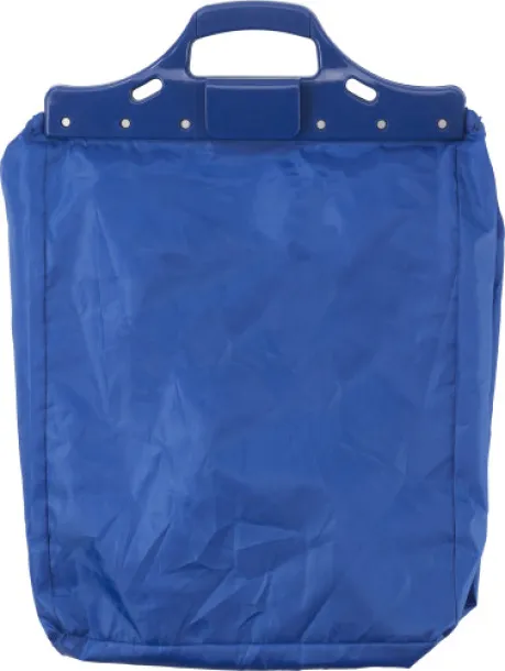  Polyester (210D) trolley shopping bag Ceryse cobalt blue