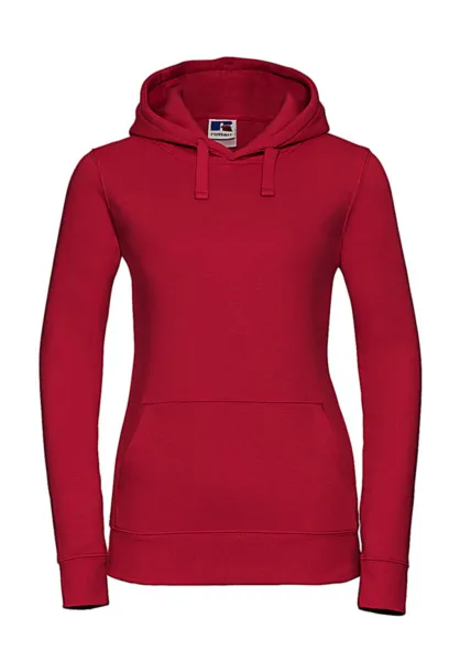  Ženski klasičan hoodie, 280 g/m² - Russell  Klasična crvena