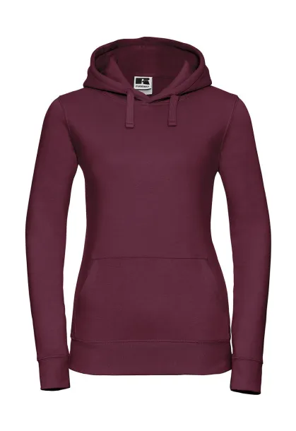  Ladies' Authentic Hooded Sweat - Russell  Burgundy