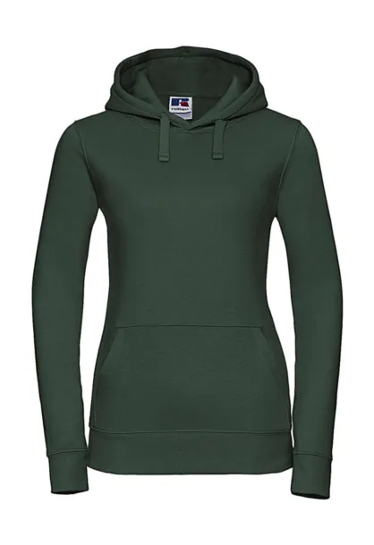  Ženski klasičan hoodie, 280 g/m² - Russell  Zelena