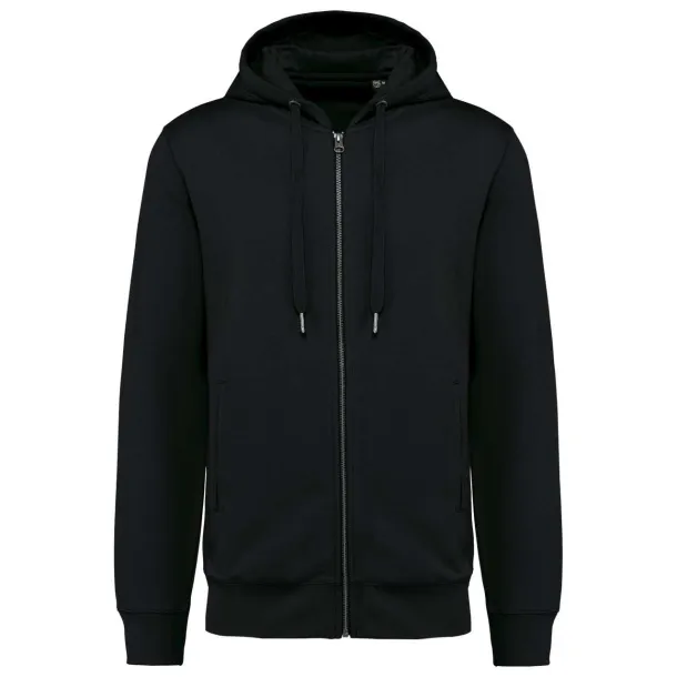  UNISEX EKO majica s kapuljačom i frotirom, 300 g/m2 - Kariban Crna