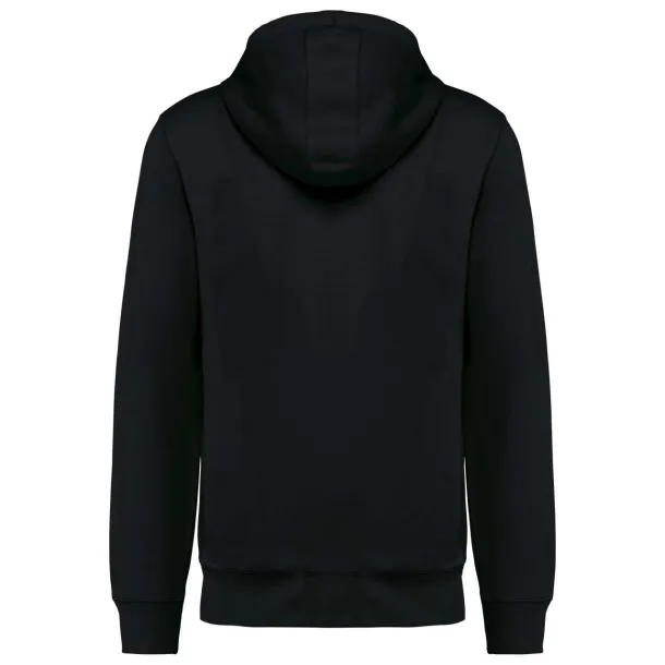  UNISEX ECO-FRIENDLY FRENCH TERRY ZIPPED HOODED SWEATSHIRT - Kariban Black