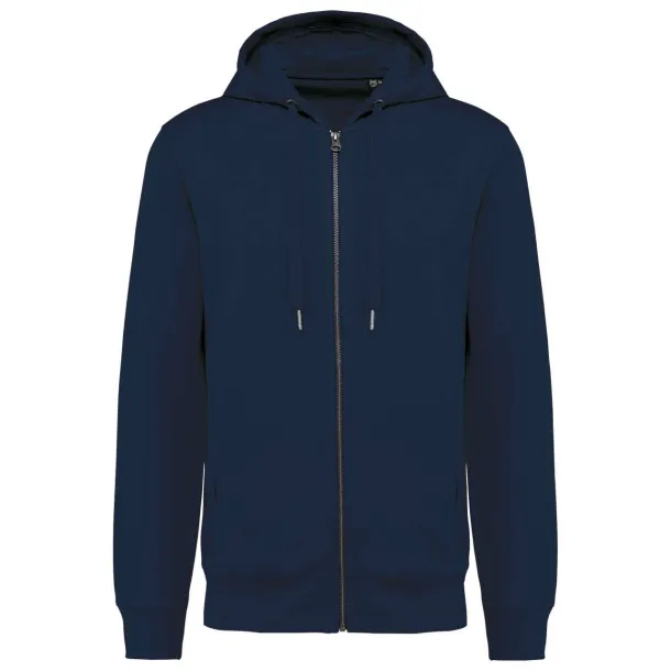  UNISEX ECO-FRIENDLY FRENCH TERRY ZIPPED HOODED SWEATSHIRT - Kariban Navy