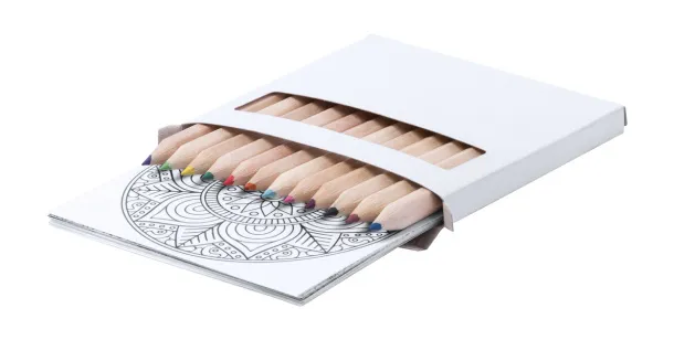 Condala mandala colouring set White