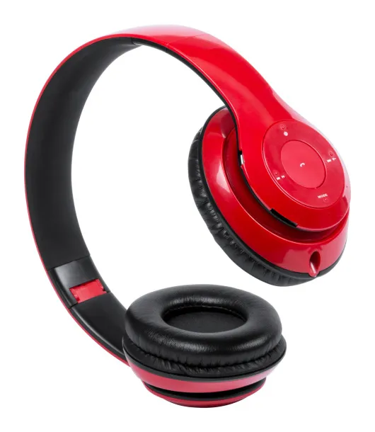 Groove bluetooth headphones Red