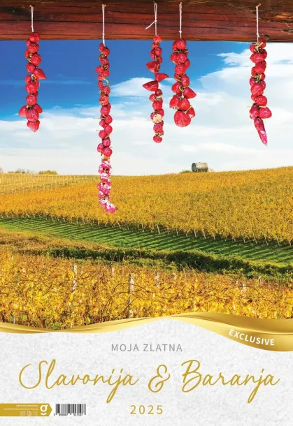  "MOJA ZLATNA SLAVONIJA i BARANJA"  color calendar Color