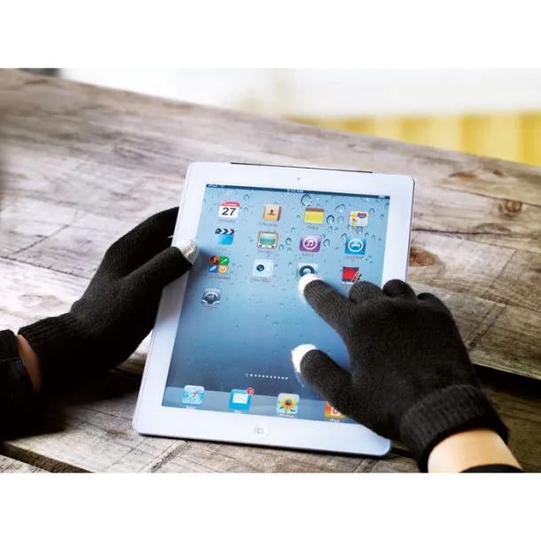 TACTO Tactile gloves for smartphones Black