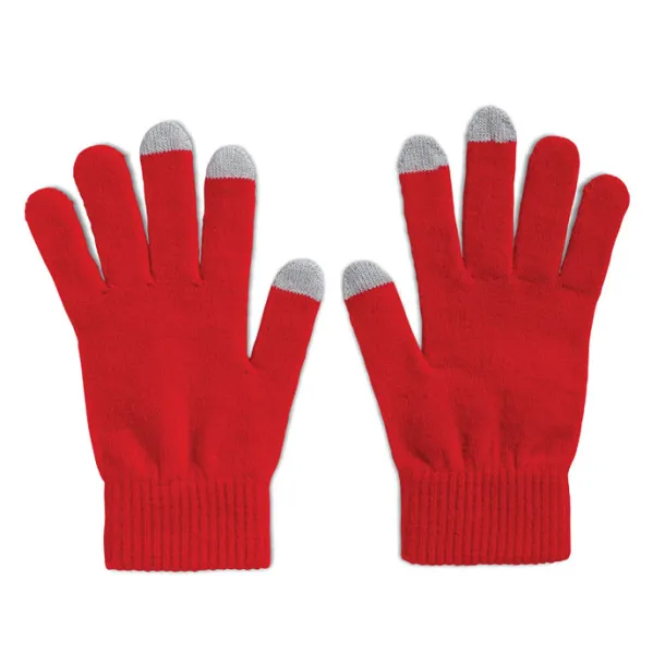 TACTO Tactile gloves for smartphones Red