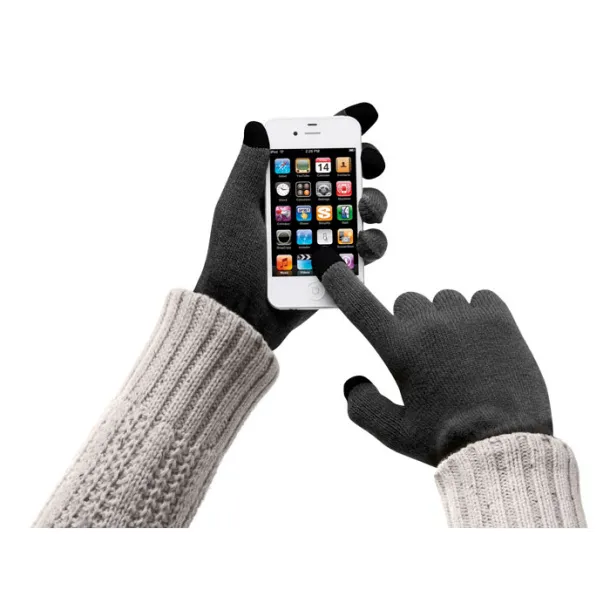 TACTO Tactile gloves for smartphones Grey