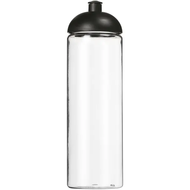 H2O Vibe 850 ml dome lid sport bottle White Solid black
