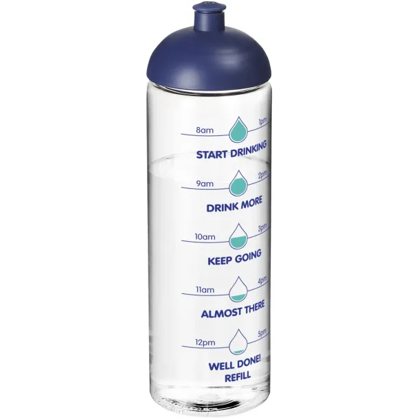 H2O Vibe 850 ml dome lid sport bottle White Blue