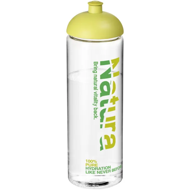 H2O Vibe 850 ml dome lid sport bottle White Lime