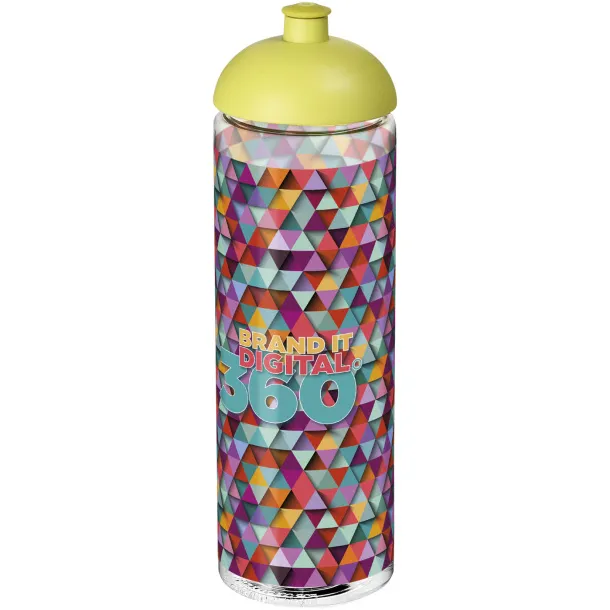 H2O Vibe 850 ml dome lid sport bottle White Lime