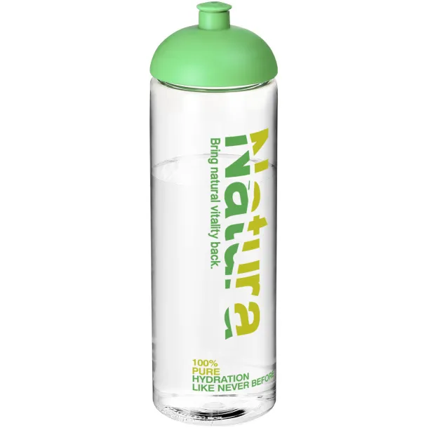 H2O Vibe 850 ml dome lid sport bottle White Green