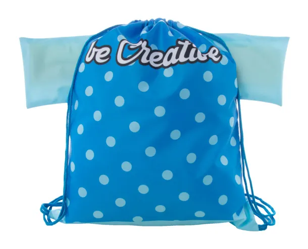 CreaDraw T custom drawstring bag Blue