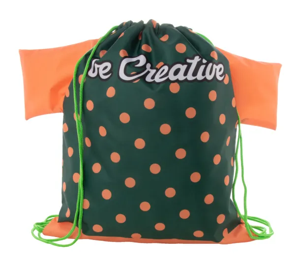 CreaDraw T custom drawstring bag Green