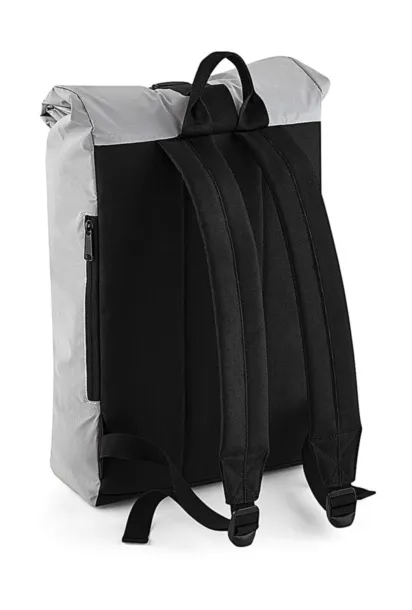  Reflective Roll-Top Backpack - Bagbase