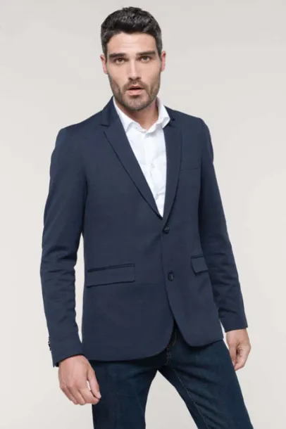  MEN’S KNIT JACKET - Kariban Navy