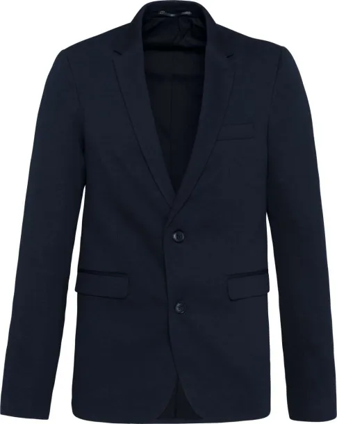  MEN’S KNIT JACKET - Kariban Navy