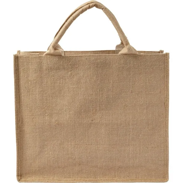  Jute shopping bag brown