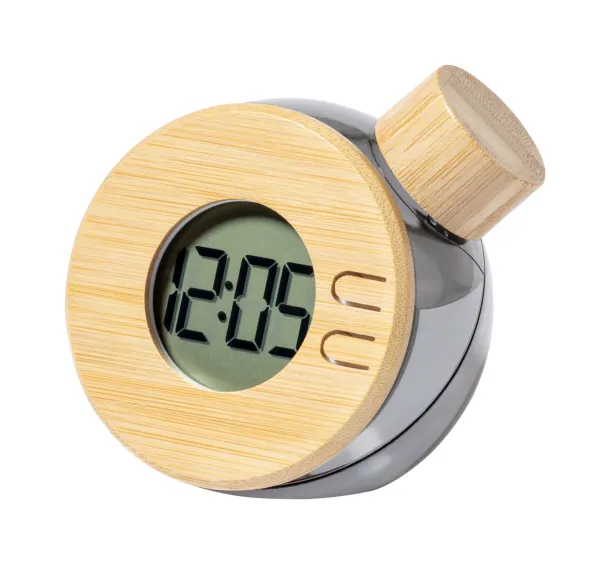 Droplex table clock Natural