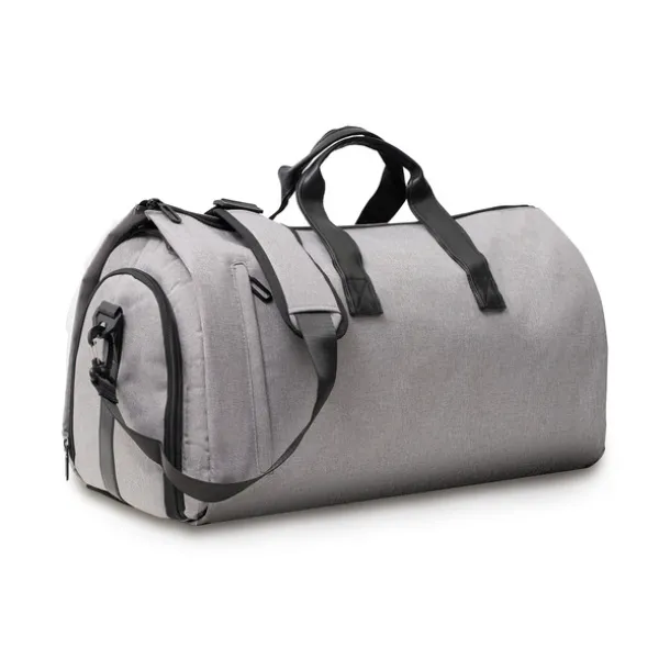 WINTON business travel bag with suit compartment Grey