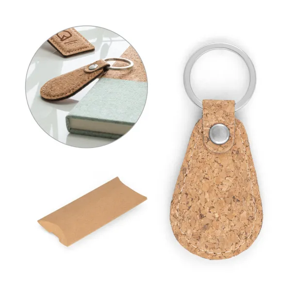 MILLAU Cork keyring