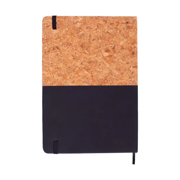 GIRONA notebook with lined pages, 80 pages Black