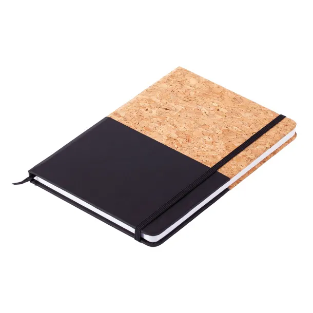 GIRONA notebook with lined pages, 80 pages Black