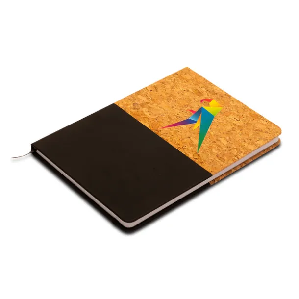 GIRONA notebook with lined pages, 80 pages Black