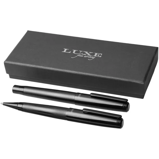 Gloss poklon set kemijskih olovaka - Luxe Solid black