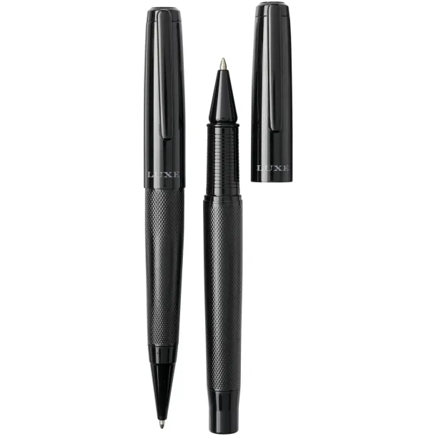 Gloss duo pen gift set - Luxe Solid black