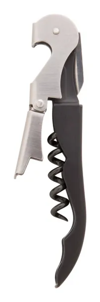 Umbria wine opener Black Silver