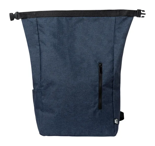 Morgan RPET backpack Dark blue