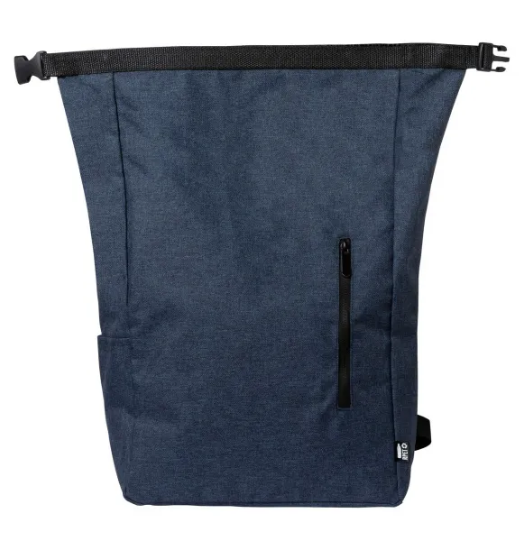 Morgan RPET backpack Dark blue