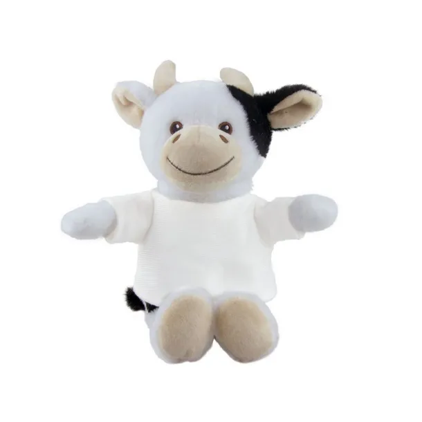 Mootsy RPET plush cow black white