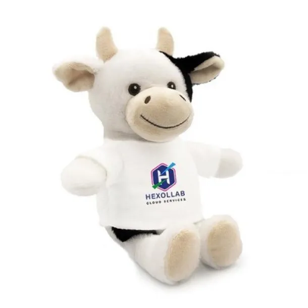 Mootsy RPET plush cow black white