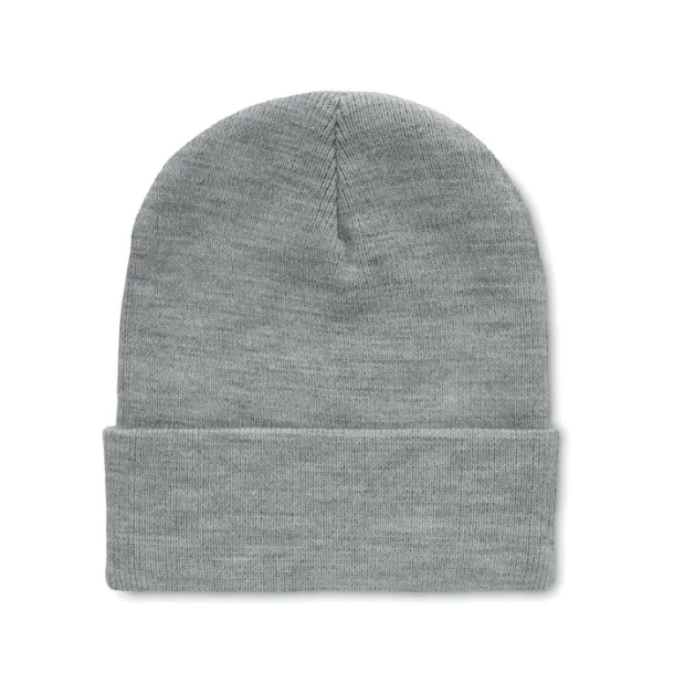 POLO RPET Beanie in RPET with cuff White White