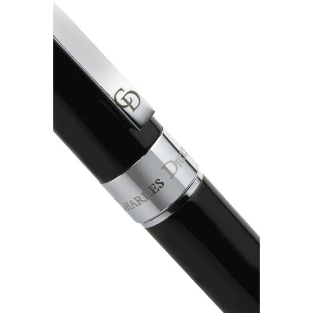  Charles Dickens® ball pen in case Crna