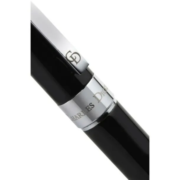  Charles Dickens® ball pen in case Crna